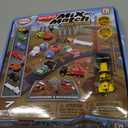 Popular Playthings Magnetic Vehicles for Toddlers 1-3, Mini Mix or Match Car Toys, Set of 7 Gift for Kids - Construction Trucks