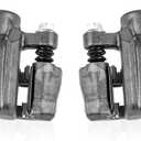 Callahan Brake Parts Front Calipers For INFINITI FX35 2003-2006, INFINITI FX45 2003-2006 [Model Specific] Replacement Brake Calipers