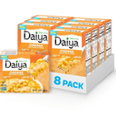 Daiya Dairy Free Gluten Free Cheddar Deluxe Mac & Cheese, Vegan Plant Based Rice Pasta, 10.6 oz (Pack of 8), BB 10 March 2026