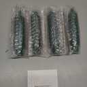 MAITREYA Short Taper Candle Candlesticks Dripless Dinner Candle for Wedding Party Decoration Home Dinner,6.5inch,4 Pack,Dark Green