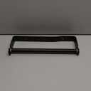 Aheucndg Under Cabinet Paper Towel Holder, Self Adhesive Wall Mount Paper Towel Holder for Kitchen or Bathroom Paper Towel Rack (Black) (1Pack)