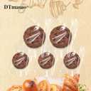 4x6 Inches 200 Pcs Clear Self Sealing Cellophane Bags Cookie Bags Resealable Cellophane Bag for Packaging Cookies,Gifts,Favors, Products,Candy for Packaging 200Pieces 4"x6"