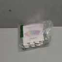 Mini Popcorn & Candy Favor Treat Boxes For Birthday, Bridal and Baby Shower - Assorted Striped Design - 36 Count (Rainbow Pastel Mix)