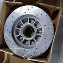 R1 Concepts Front Brakes and Rotors Kit |Front Brake Pads| Brake Rotors and Pads| Optimum OEp Brake Pads and Rotors|fits 1986-1988 Ford Bronco, F-150