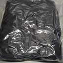 50 Pack Black Folding Chair Covers for Party, Spandex Chair Covers for Wedding, Stretch Seat Cover 50 Pieces, Universal Fitted Polyester Slipcovers for Dining Chairs, Parties & Banquet (50 PCS)