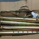 19.5"-34.5" Height Range Adjustable House Floor Jacks Post Pole for Leveling, Galvanized, 4 Pack