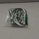 NICEEC 4 Pack Strong Magnetic Curtain Tiebacks Upgrade Nordic Style Drape Tie Backs Double Color Weave Rope Knot Decorative Curtain Holdbacks for Home & Office Window Drapery (Dark Grey & White)