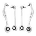 4pcs Front Lower Forward Rearward Control Arms with Ball Joint Suspention Kit fit for 2013-2015 Mercedes Benz GLK250, 2010-2015 Mercedes Benz GLK350