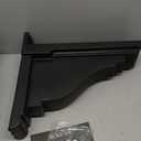 Mayne Inc Fairfield Decorative Brackets, 2-pack, Plastic, Black, Standard (5856-B)