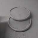 BLNAN LED Flush Mount Ceiling Light, 12 Inch 24W 3000K/4000K/5000K Hardwire Light Fixture, Ultra Thin Round White Lamp for Kitchen Porch Bedroom Hallway Stairwell Basement, Non-dimmable 2 Pack