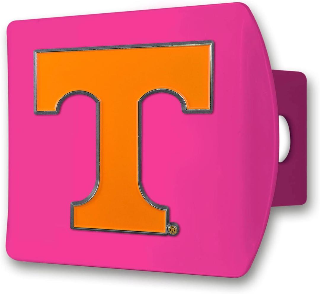 FANMATS 43564 Tennessee Volunteers Color Hitch Cover - Pink
