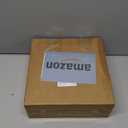 Amyhill Mini Disposable Tea Cups with Handle, 2oz Hard Plastic Coffee Mug Bulk Plastic Square Disposable Espresso Cups for Wedding Tea Party Catering Dessert Sampling(Transparent,50 Pcs)