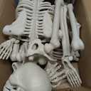 HBSTK 2 Pack 36 Inches Halloween Skeleton Full Body Posable Movable Jonints for Halloween Decoration Dcor, 2 Pack 40Inch Skeleton