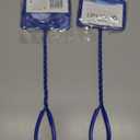 PENN-PLAX (QN4) Quick-Net Aquarium Fish Net – Durable, Strong, and Safe – Color May Vary (Blue, Red, or Green) – 4” x 3” Net – 10” Handle, Pack of 2