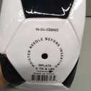 Champion Sports Retro Soccer Ball, Size 5 , Black/White