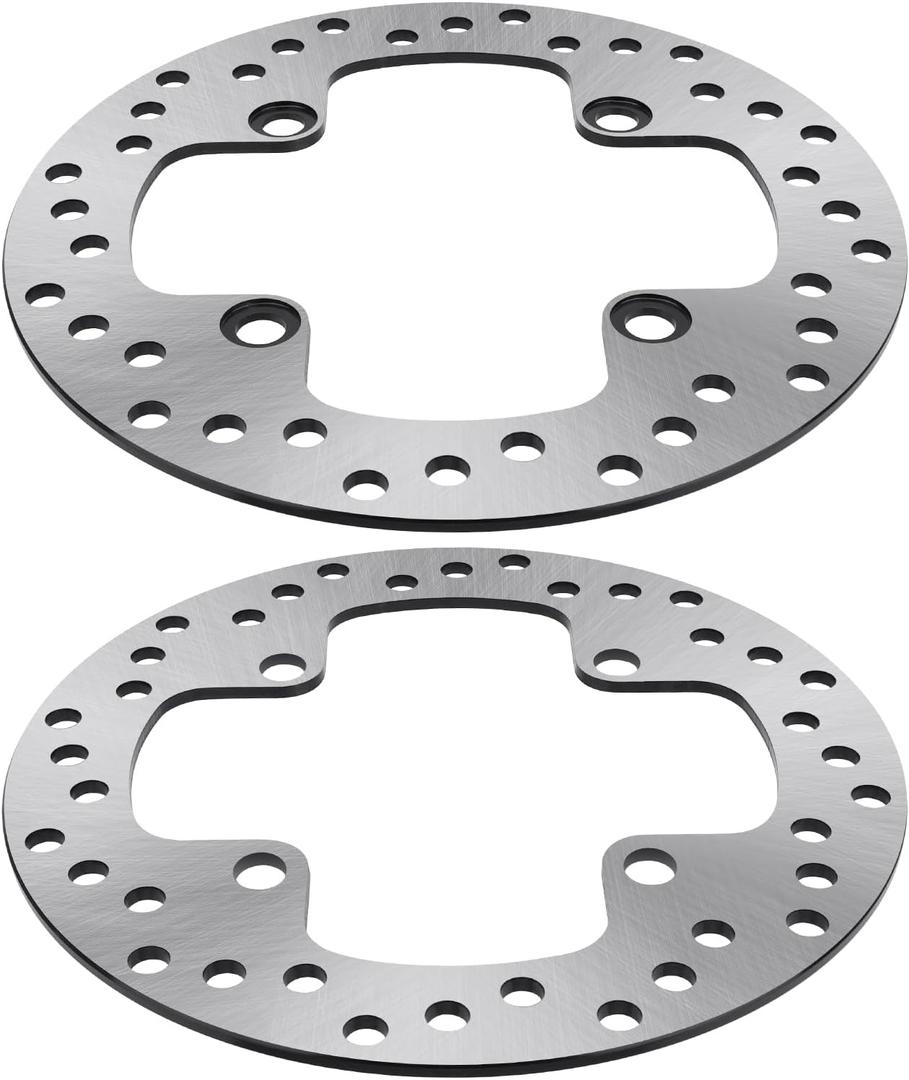 M MATI 2 PCS Rear Left/Right Brake Disc Rotor for Yamaha Grizzly 550 YFM550 2009-2014 Grizzly 700 YFM700 2007-2020 1HP-F582V-00-00