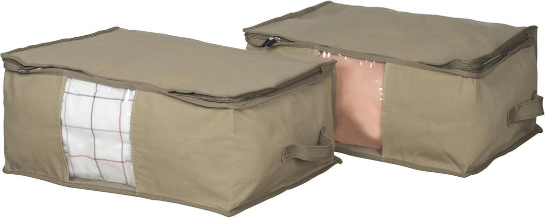 Richards Homewares Cedar Storage Bags, 18 x 14 x 8-Inch 2PC set (1 Pack) Brown