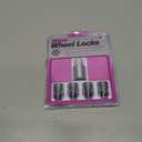 McGard 24157 Chrome Wheel Lock Set, Cone Seat, M12x1.5 Thread, 13/16 Key Hex