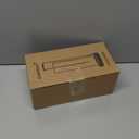 Incense Holder for Sticks, USB Powered Luminous Base, Anti-Ash Flying Incense Burner with 30 Incense Sticks, Detachable Glass Ash Catcher