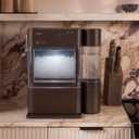 GE Profile Opal Ultra, Countertop Nugget Ice Maker, 1 Gal XL Side Tank, 38 lbs/Day, Pebble Pellet Crushed Ice Machine, WiFi Chocolate Quartz