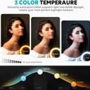 Weilisi 10" Ring Light with Stand 72'' Tall & Phone Holder,38 Color Modes Selfie Light with Tripod Stand,Stepless Dimmable/Speed LED Ring Light for iPhone & Android,YouTube, Makeup,TIK Tok