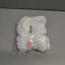 2 x Bunny Costume,Bunny Ears Headbands and Tail Set,Halloween Adult Long Furry Rabbit Ear Headband Halloween Party Cosplay White Rabbit Ears Costume Hair Accessories for Adult Women Easter Cosplay