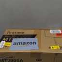 Rfiver Mobile TV Cart Rolling TV Stand for 23-65 Inch Screens, Portable TV Stand on Wheels with Tilt and Height Adjustable, Outdoor TV Mount Stand Holds up to 88 lbs for Home Office MAX VESA 400x400mm (Black)