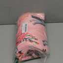 Horse Blanket Gifts for Girls Women Western Horses Flowers Print Fleece Flannel Throw Blankets Soft Lightweight Animal Plush Stuffed Pink Throws for Kids Adults Bed Sofa Decor 50"x40"