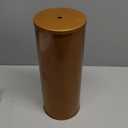 Gold Toilet Plunger with Holder for Bathroom Metal Canister Holder Drip Cup, Deep Cleaning, Heavy Duty