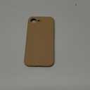 Vooii Compatible with iPhone 17e Case and for iPhone 16e Case, Liquid Silicone Upgrade [Camera Protection] [Anti-Scratch Microfiber Lining] Shockproof Phone Case for iPhone 17e/16e 6.1" - Light Brown