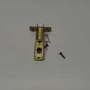 Aesytava Matte Black 1 Pack Door Lock Parts, Adjustable Door Latch Replacement, Door Lock Replacement Parts, Door Deadlatch Mechanism