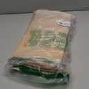 100 PCS Large Paper Bread Bags, 13.7 x 8.2 x 3.5 Inches Bakery Bags with Window, Homemade Bread Loaf Bags with Tin Tie Tab Lock and Seal Stickers