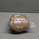 Shiyifa Women's Fashion High Neck Zipper Cropped Puffer Vest Jacket Coat (Beige, X-Large)