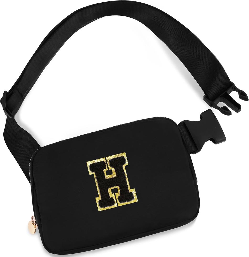 Uygafly Father's Day Gift - Personalized Crossbody Bag | Black