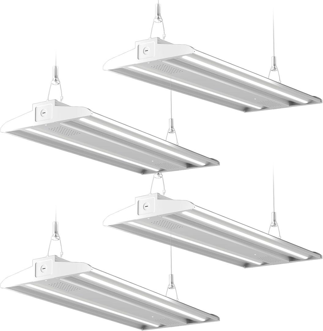 Lightdot 4 Pack 2FT 200W LED High Bay Light 30000LM High Bay Shop Light
