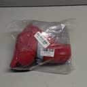 ROZKITCH Dog Winter Coat, Dog Coat for Autumn Winter with Turtleneck, Pet Clothes with Adjustable Waist Strap, Soft Warm Pet Clothing with Reflective Strip for Small Medium Large Dogs Dark Red L