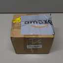 Sofa Legs Square Bed Feet 5 inch Wood Replacement Leg for Furniture Set of 4,Black (5”, 4set)