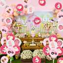 36pcs Pink Farm Animal Balloons Girls, 12 Inch Cow Sheep House Pig Car Donkey Latex Balloons Farm Animal Birthday Party Supplies Pink Farmhouse Baby Shower Decorations for Kids Barnyard Themed Party