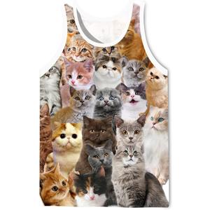 LAIDIPAS Men's 3D Tank Tops Summer Casual Novelty Sleeveless Shirt Unisex Colorful Graphics Top Tees Shirt