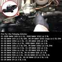 Part# 11530139877 Thermostat Housing Kit Assembly W/Sensor Gasket for B-M-W E46 E39 320i 323i 325i 328i 323Ci 325Ci 325xi 328Ci 330xi 330Ci 330i 525i 530i X5 X3 Z3 Z4 11537509227