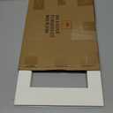 ZBEIVAN 11x14 White Picture Mats with Core Bevel Cut Frame Mattes for 8x10 Pictures - Pack of 12