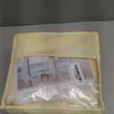 20ft x 12ft Wrinkle Free Ivory Backdrop Curtain for Parties Soft Fabric Drapes Wedding Curtain Backdrop for Birthday Party Decorations Background for Photography (W5' x H12'(4 panels))