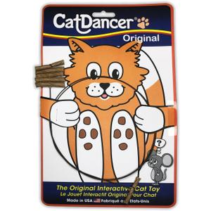2 x Cat Dancer Products 101 Interactive Cat Toy, Brown