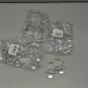 Baby Pacifier 2.5" Baby Shower Favors Decoration (Clear, 36 Count)