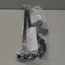 KINGGEAR F1 Walking Stick, Walking Cane for Women & Men, Self Standing Walkers for Seniors with Wrist Strap, Lightweight & Sturdy Offset EVA Handle and Large Quad Base (Black)