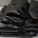 100 Count 95-96 Gallon Heavy Duty Trash Bags Extra Large Black Garbage Can Liners for Construction & Outdoor Trash Cans, 1.2 Mil Thick, 60'' x 71''