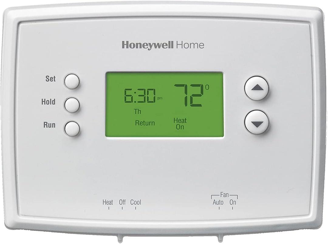 Honeywell Home RTH2300B1038 5-2 Day Programmable Thermostat, White