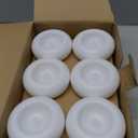 Aignis 24pcs Flameless Floating Candles Waterproof, 200Hr 3LED Floating Tea Lights with Battery, Water-Activated Candles for Pool, Wedding Centerpieces, Bath & Spa, Easter Decoration (Elegant White)