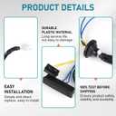 25380-JM00A Rear Door Switch Liftgate Release Switch Trunk Opener Compatible with Nissan Rogue 2.5L 2008-2015
