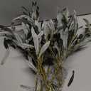 Waipfaru 5pcs 29'' Olive Branches for Vases with Battery Operated Lights, Lighted Olive Tree Branches with Timer, Artificial Greenery Stems Decor for Centerpieces Flower Arrangements Vases